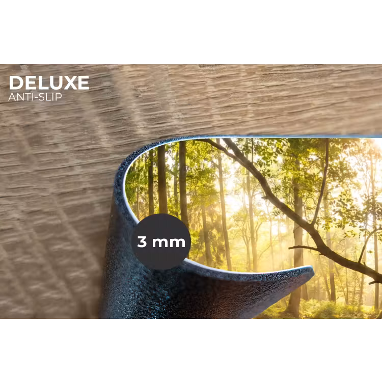 Placemat - 6 stuks - Bos - Beek - Zonlicht - Natuur - Groen — 4