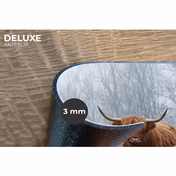 Placemat - 6 stuks - Boerderijdieren - Groep - Mist - Natuur - Rustiek — 4