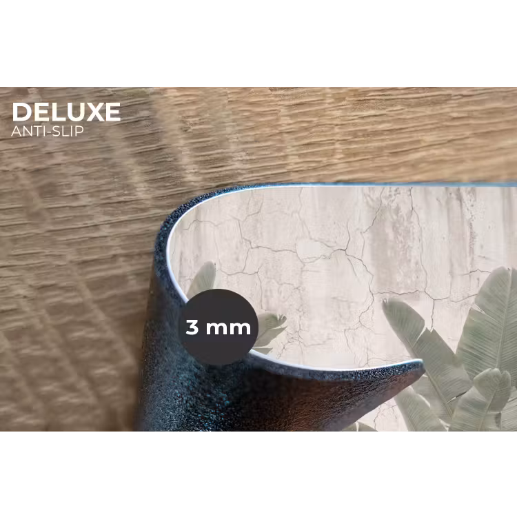 Placemat - 6 stuks - Bananenbladeren - Beton - Groen — 4