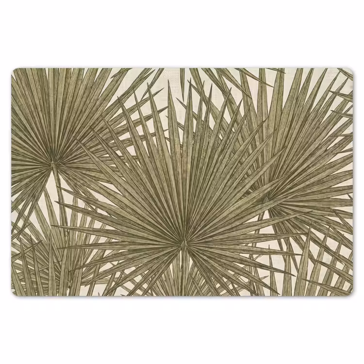Placemat - 6 stuks - Blad - Tropisch - Patroon - Natuur - Groen — 7