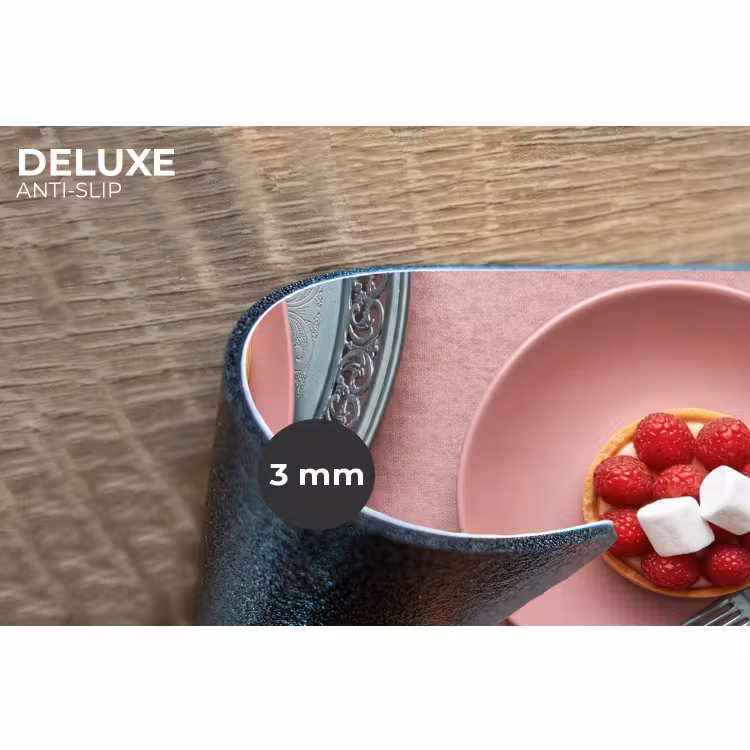 Placemat - 6 stuks - Dessert - Taart - Gebak - Zoet - Roze — 4