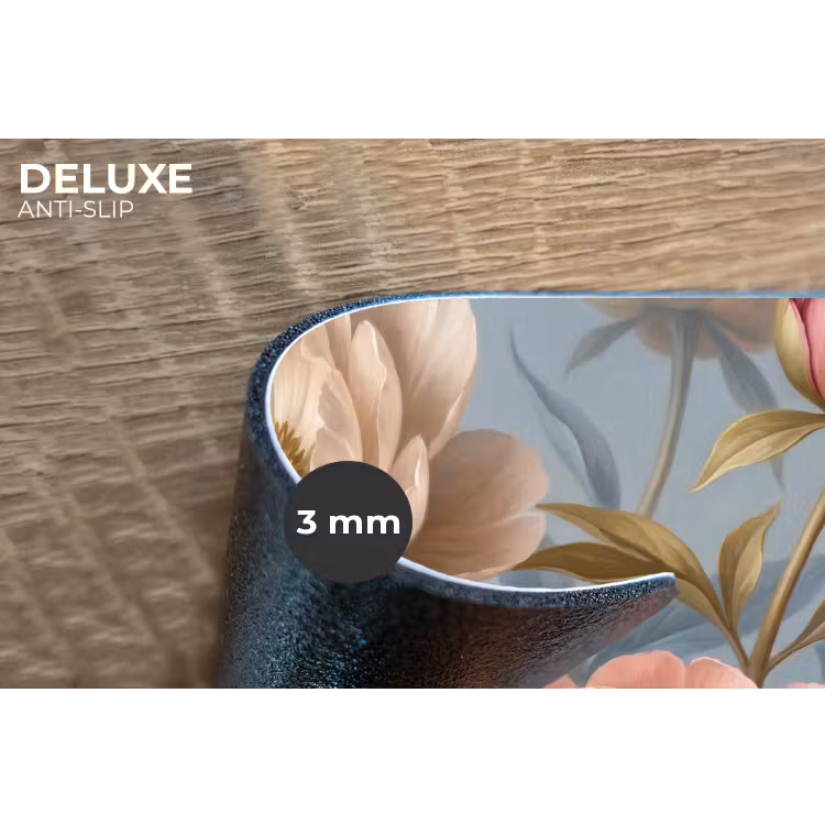 Placemat - 6 stuks - Bloemen - Roze - Beige - Modern - Natuur — 4