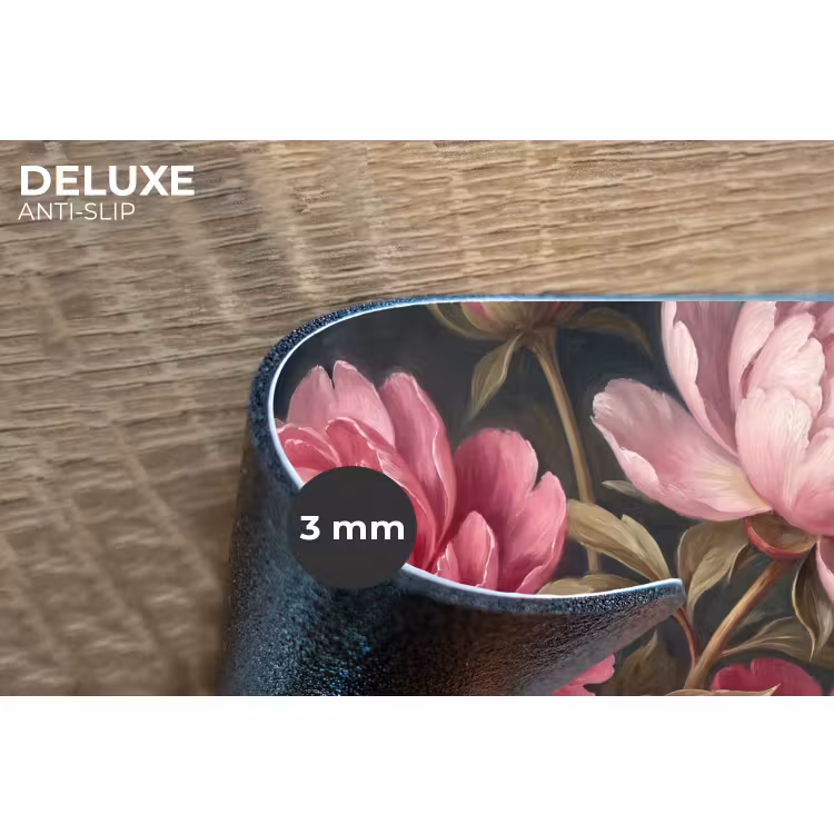 Placemat - 6 stuks - Bloemen - Roze - Klassiek - Natuur — 4