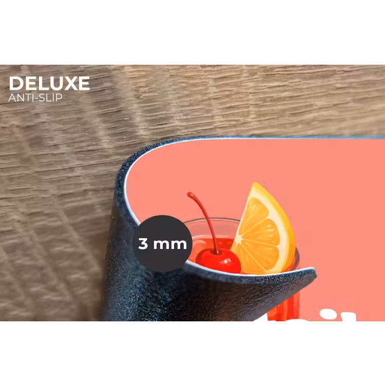 Placemat - 6 stuks - Cocktail Lounge - Glas - Koraal — 4