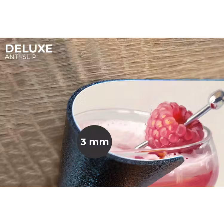 Placemat - 6 stuks - Cocktail - Framboos - Drank - Modern - Roze — 4