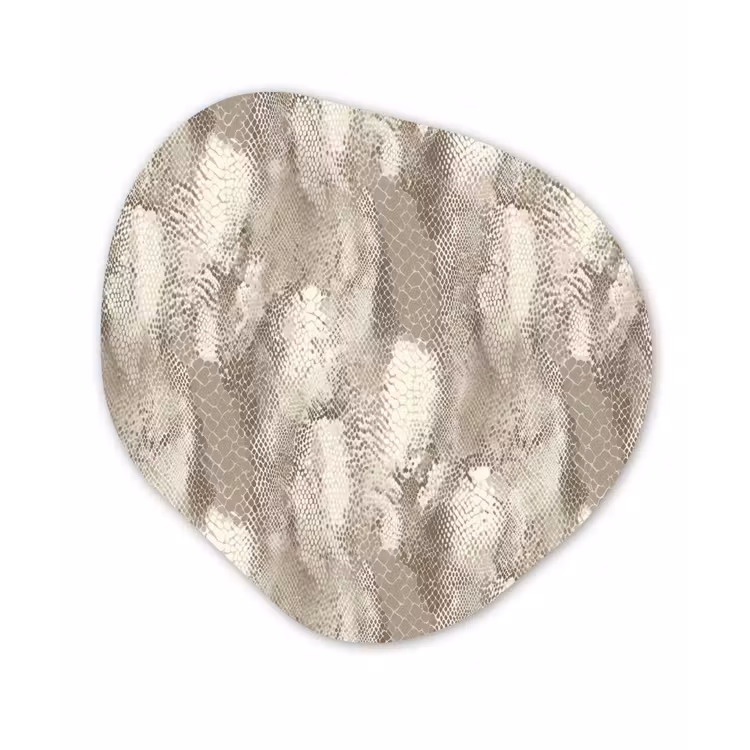 Organische vorm aluminium - Slang - Textuur - Zand — 1