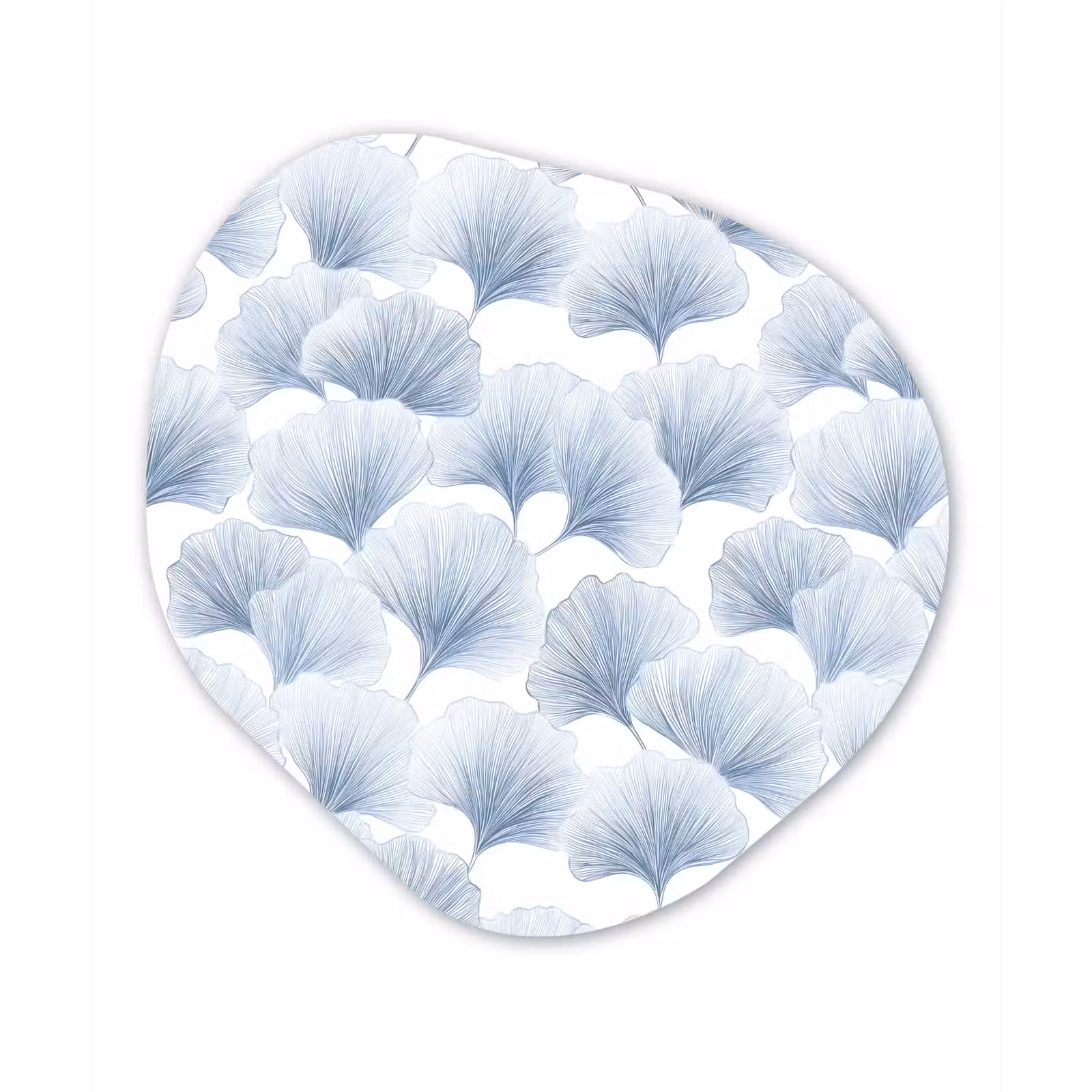 Organische vorm aluminium - Waaier - Modern - Blauw — 1