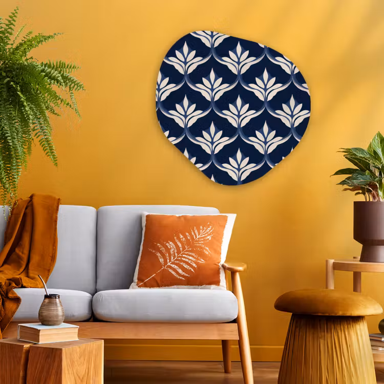 Organische vorm aluminium - Modern - Ontwerp - Blauw — 3