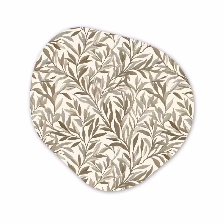 Organische vorm aluminium - Takken - Botanisch - Taupe — 1