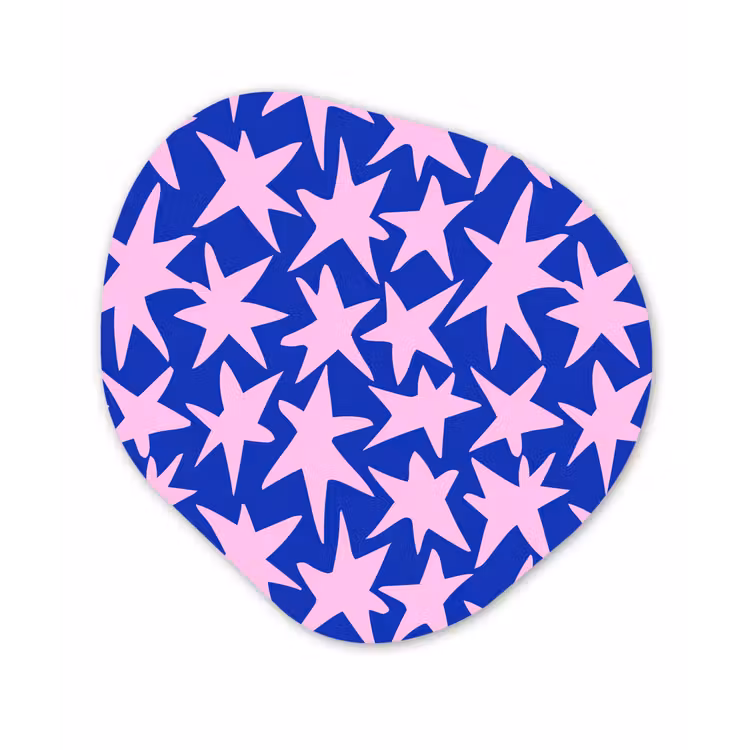 Organische vorm aluminium - Modern - Sterren - Blauw — 1