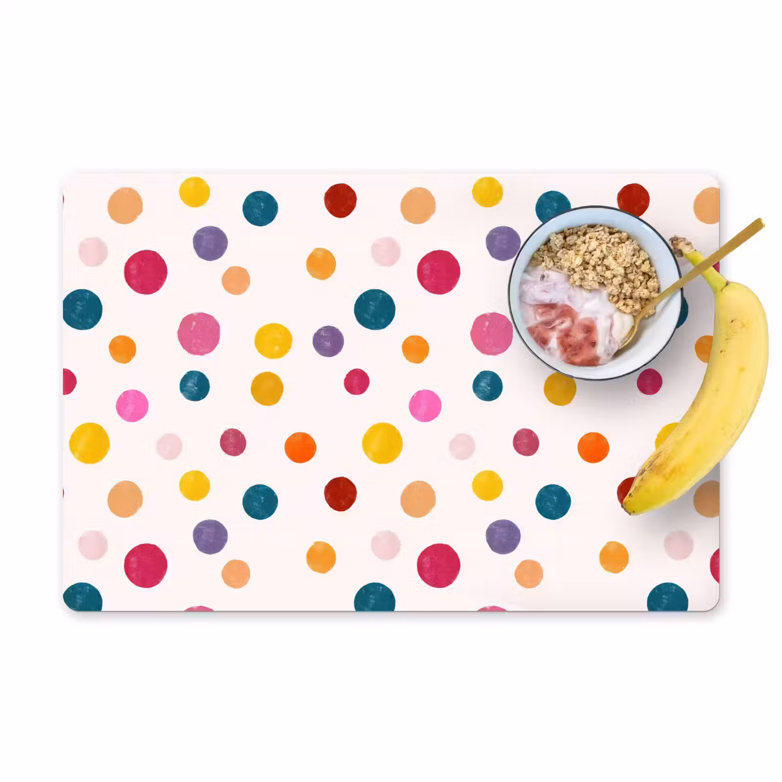 Placemat - 6 stuks - Cirkels - Speels - Kleurrijk — 1