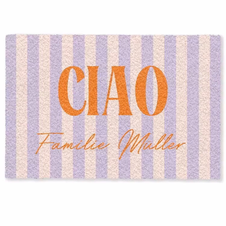 Personaliseerbare deurmat - Ciao — 1