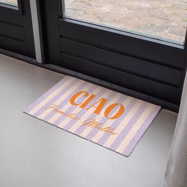 Personaliseerbare deurmat - Ciao — 2