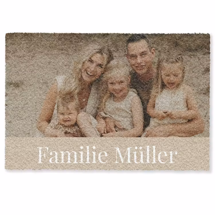 Personaliseerbare deurmat - Eigen - Foto - Balken - Unter — 1