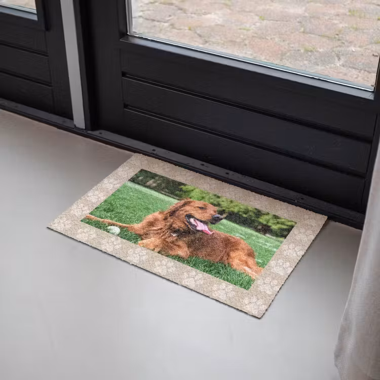 Personaliseerbare deurmat - Tatzenabdruck – Rahmen — 2