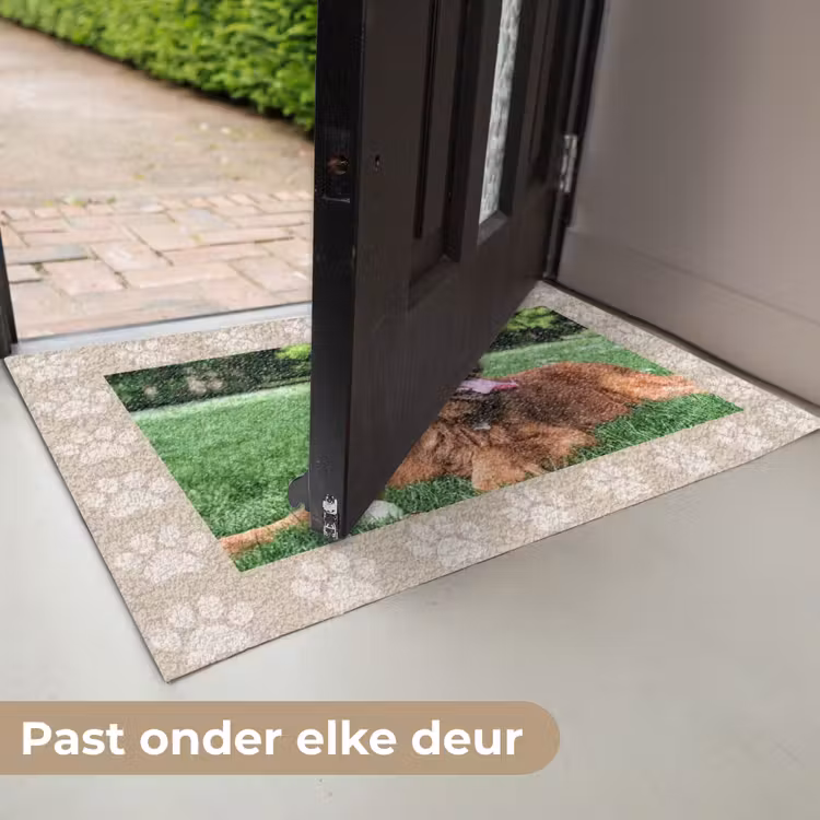 Personaliseerbare deurmat - Tatzenabdruck – Rahmen — 6