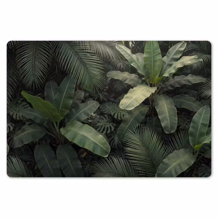 Placemat - 6 stuks - Bladeren - Groen - Tropisch - Natuur — 7