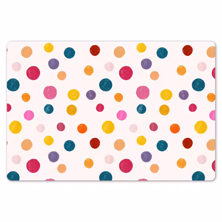 Placemat - 6 stuks - Cirkels - Speels - Kleurrijk — 7