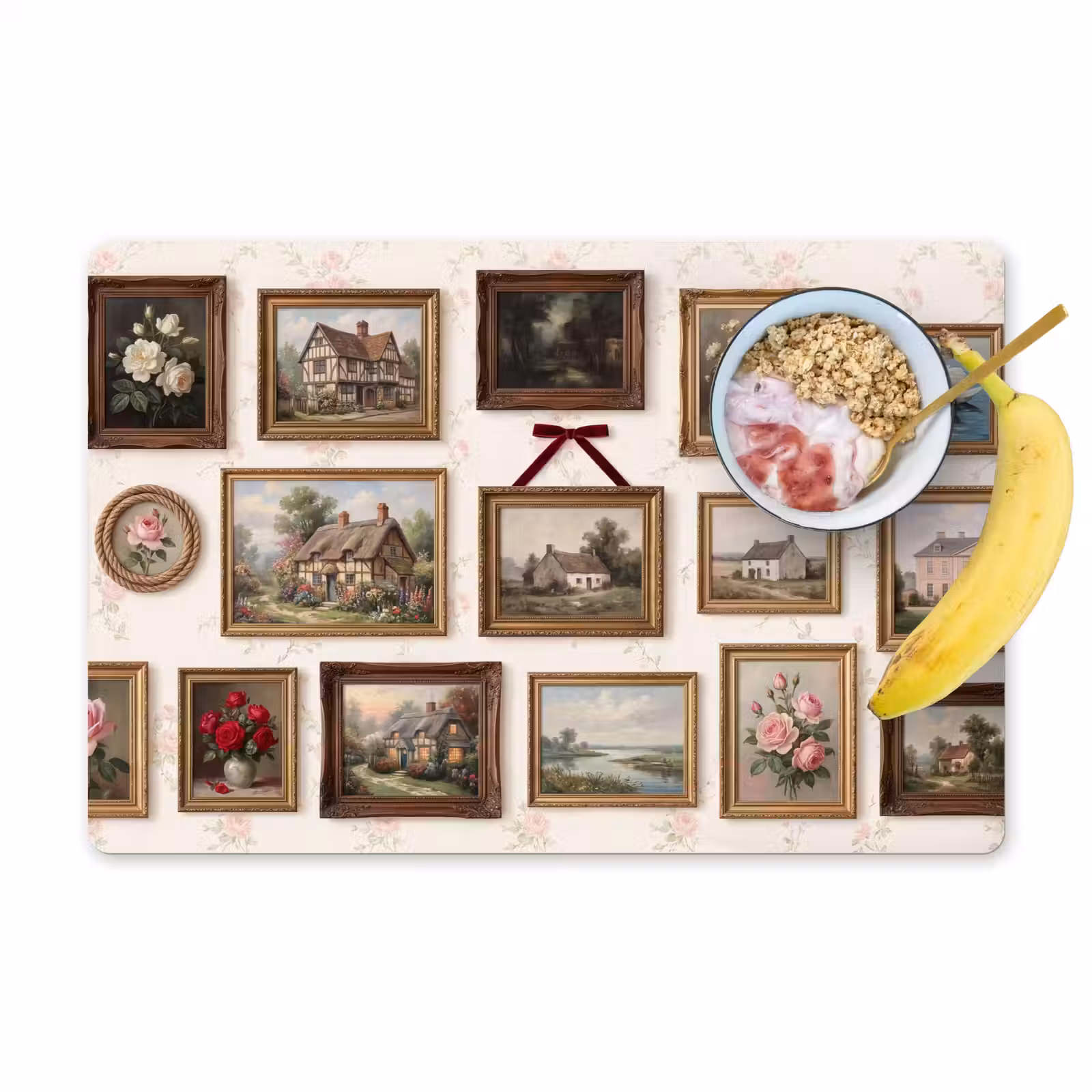 Placemat - 6 stuks - Dier - Kat - Portret - Klassiek — 1