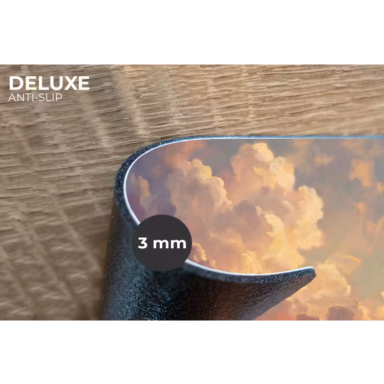 Placemat - 6 stuks - Boot - Zonsondergang - Zee - Natuur - Goud — 4