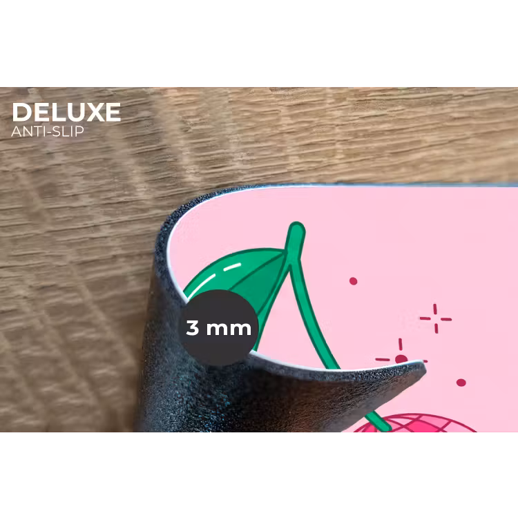 Placemat - 6 stuks - Decoratie - Disco-bal - Feest - Roze — 4