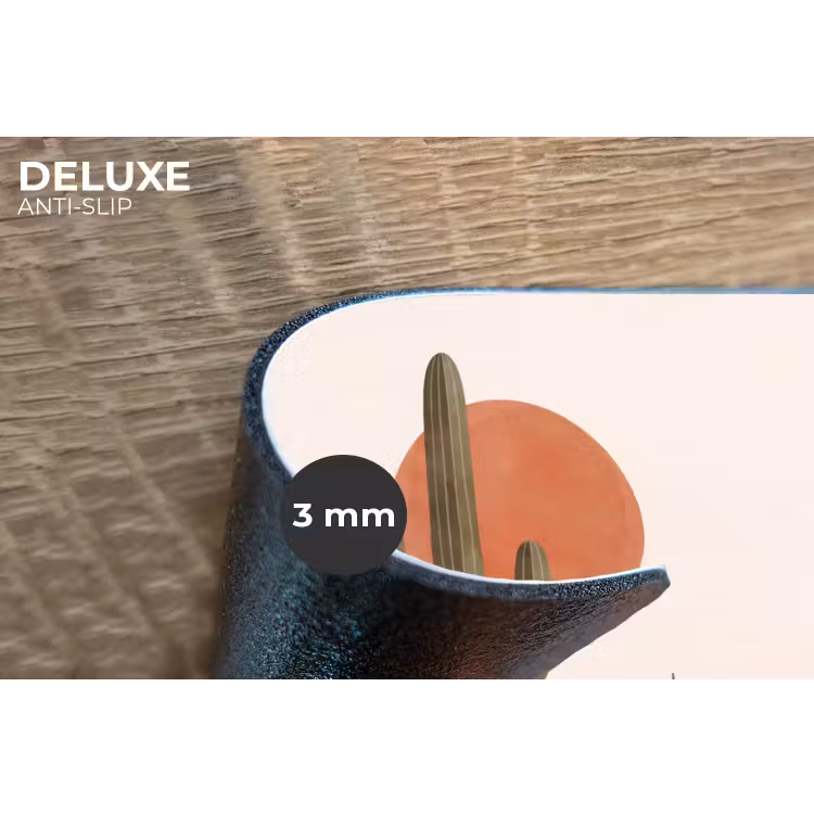 Placemat - 6 stuks - Cactus - Duinen - Modern - Landschap - Groen — 4