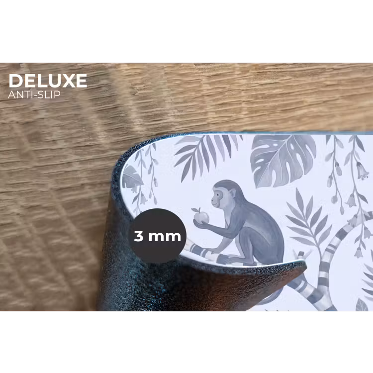 Placemat - 6 stuks - Aap - Boom - Bladeren - Jungle - Illustratie — 4