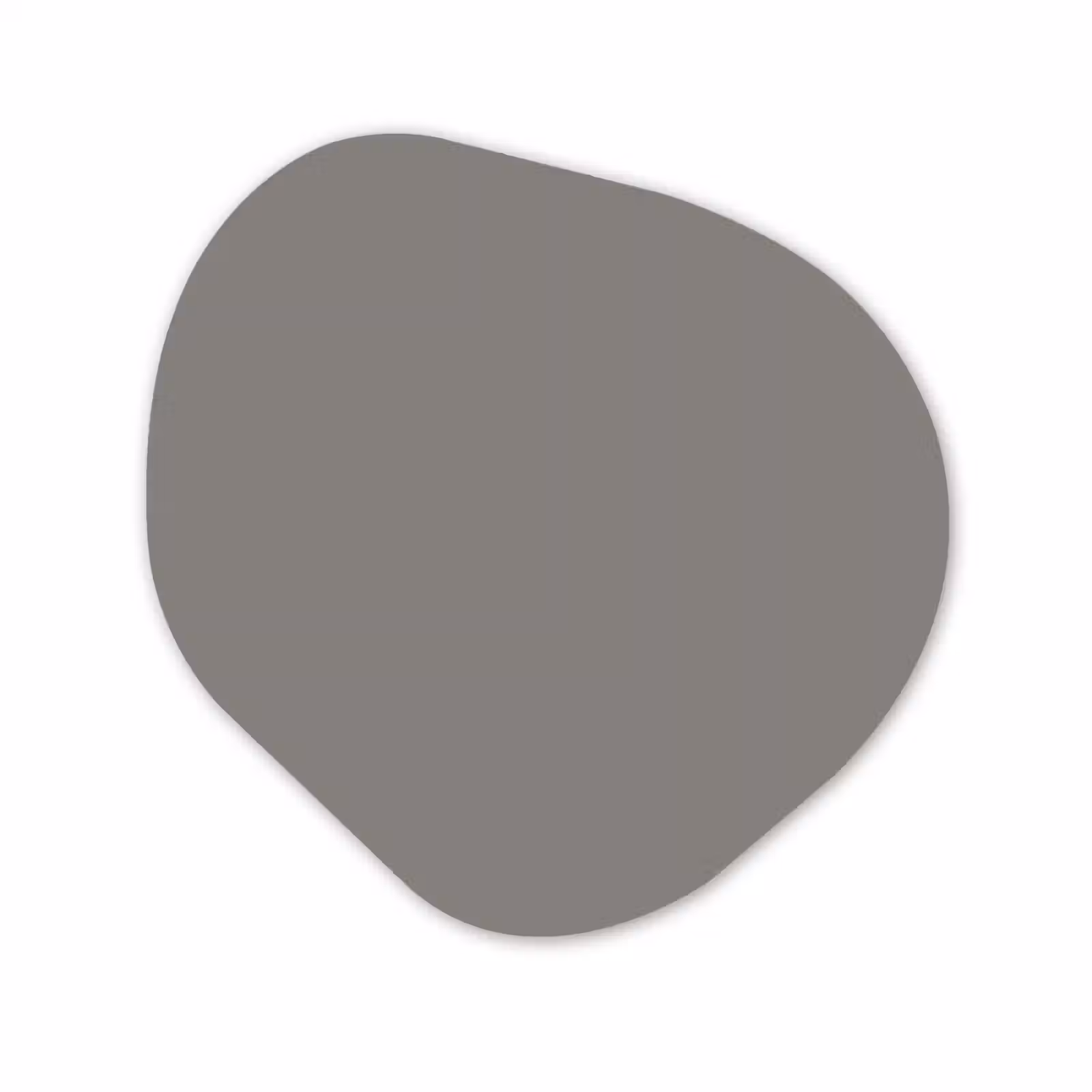 Organische vorm aluminium - Mineral - Grey - Grijs — 1
