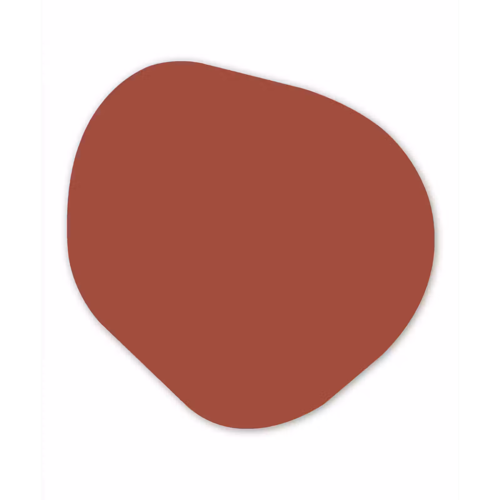 Organische vorm aluminium - Rustic - Terracotta - Oranje — 1