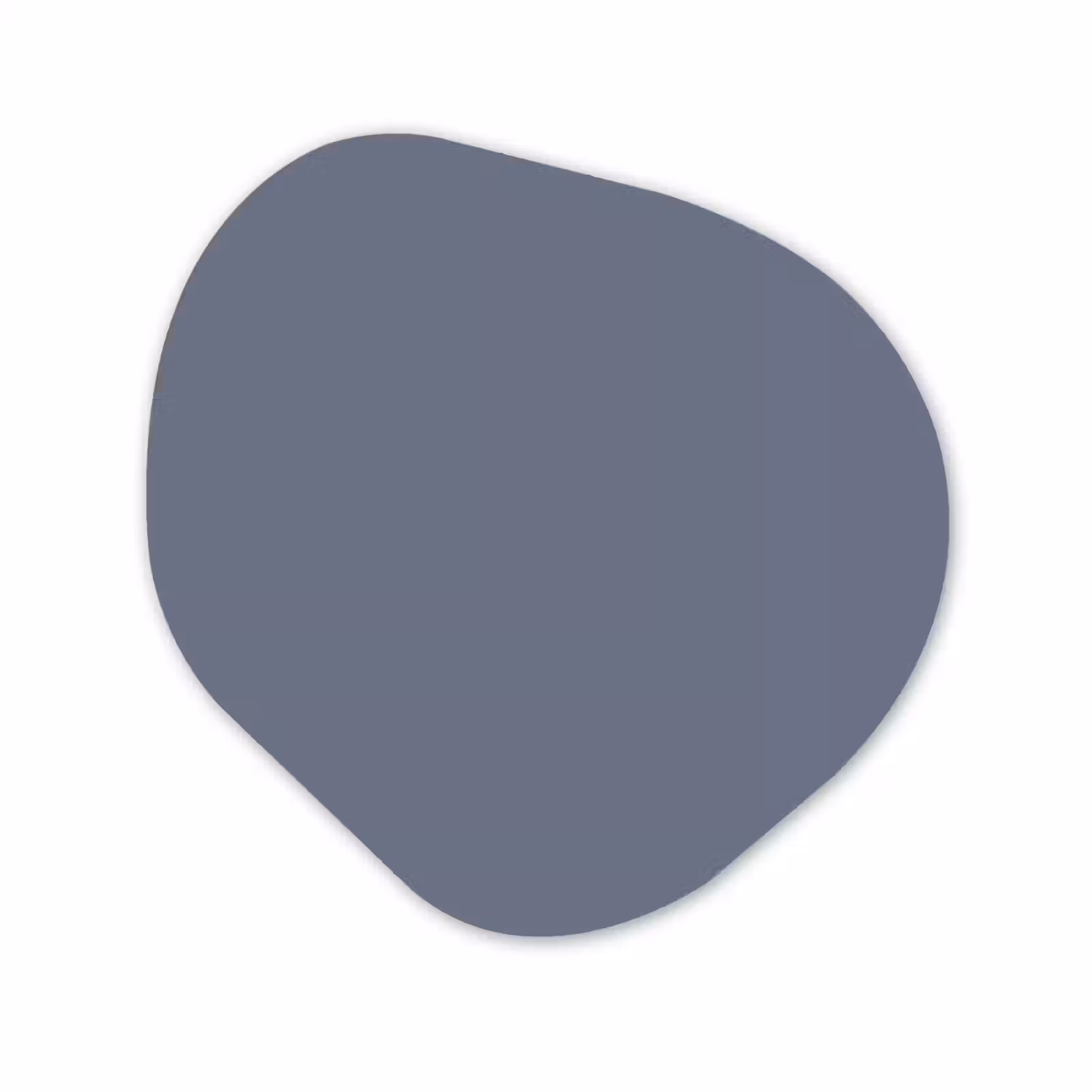 Organische vorm aluminium - Slate - Whisper - Blauw — 1