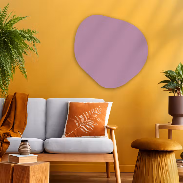 Organische vorm aluminium - Lilac - Paars - Mauve — 3