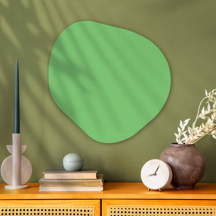 Organische vorm aluminium - Meadow - Green - Groen — 2