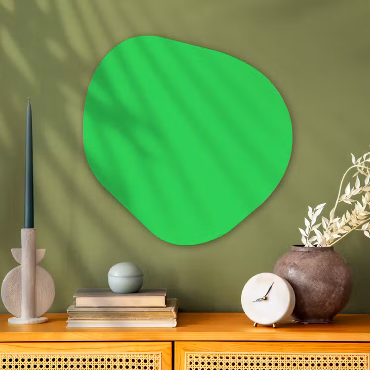 Organische vorm aluminium - Mint - Green - Groen — 2