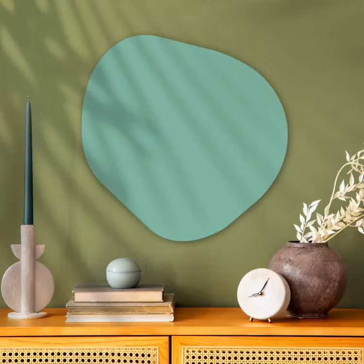 Organische vorm aluminium - Ocean - Jade - Groen — 2