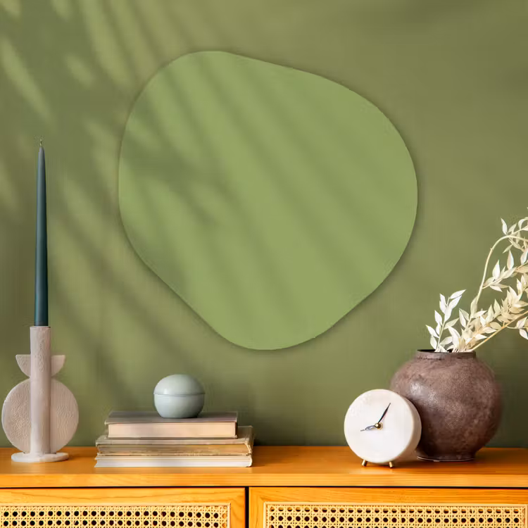 Organische vorm aluminium - Sage - Green - Groen — 2