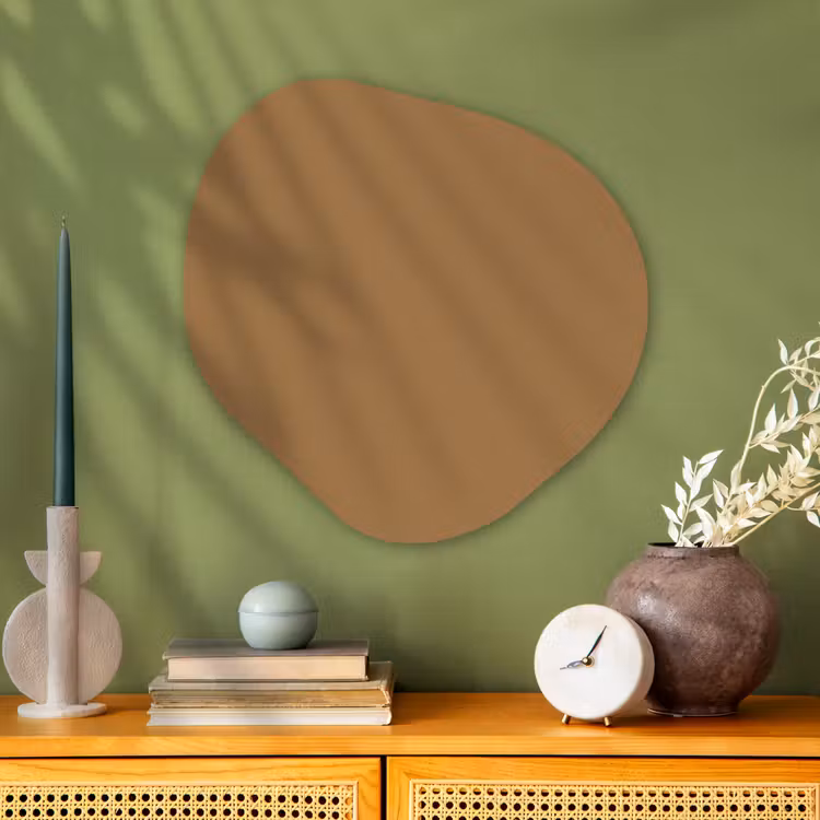 Organische vorm aluminium - Sahara - Earth - Oranje — 2