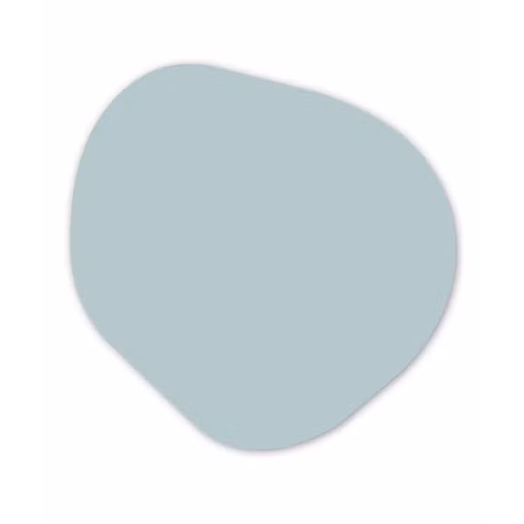 Organische vorm aluminium - Slate - Blue - Blauw — 1