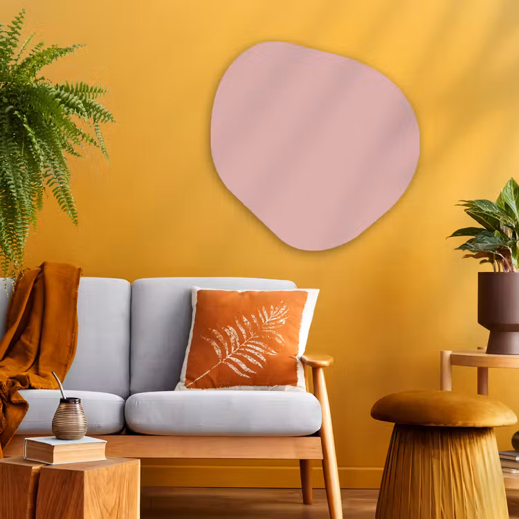 Organische vorm aluminium - Soft - Blush - Roze — 3