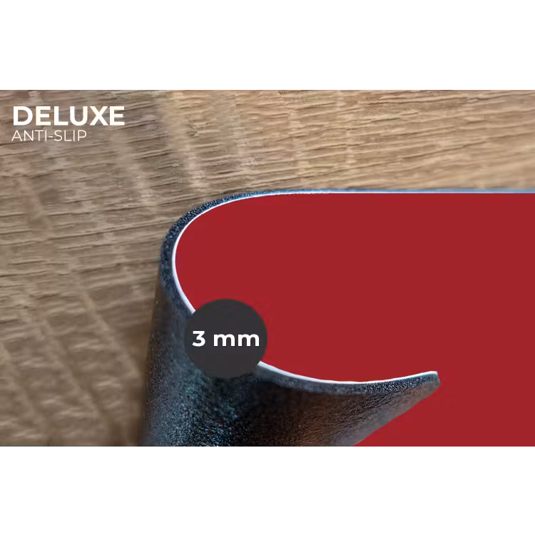 Placemat - 6 stuks - Burgundy - Wine - Rood — 4