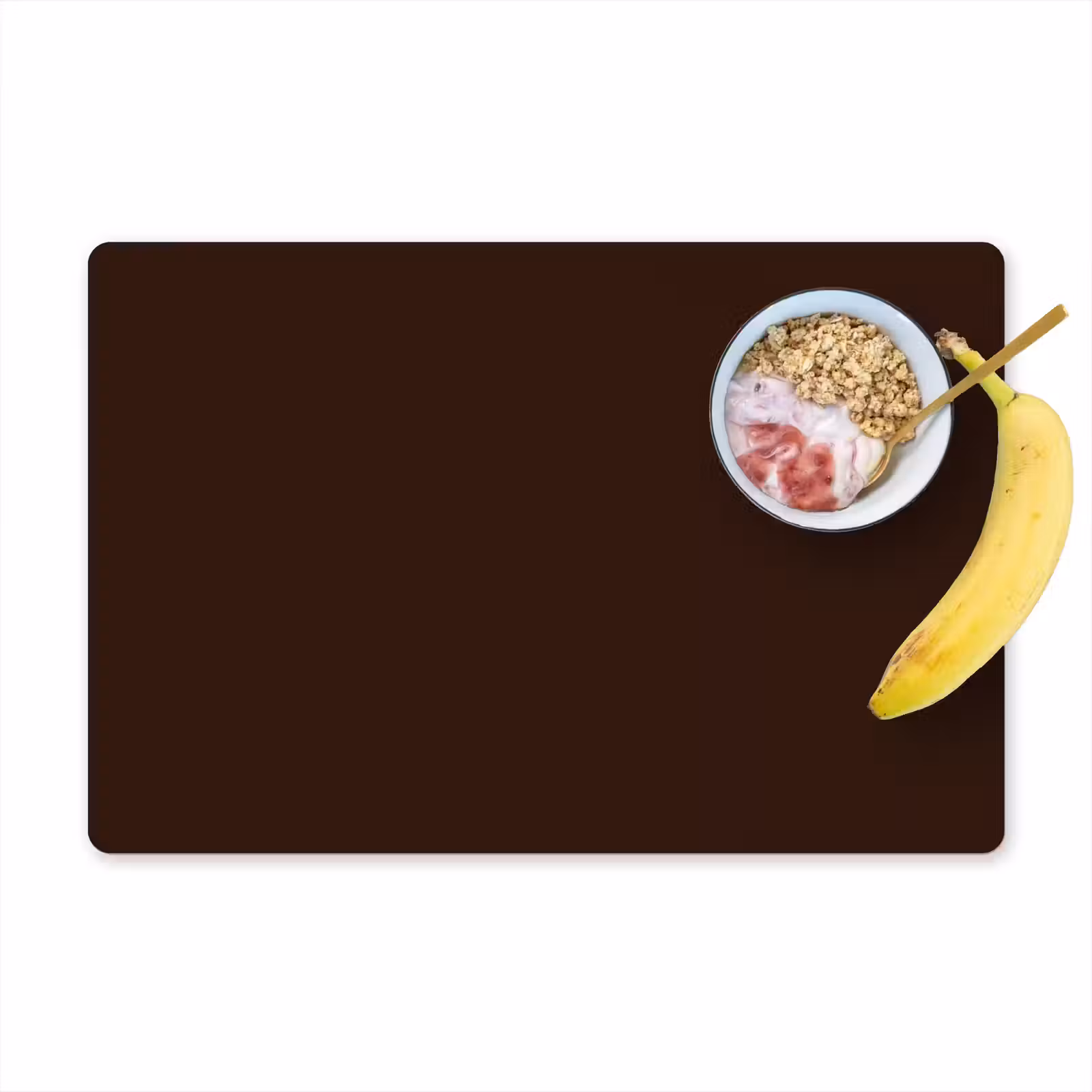 Placemat - 6 stuks - Dark - Chocolate - Bruin — 1
