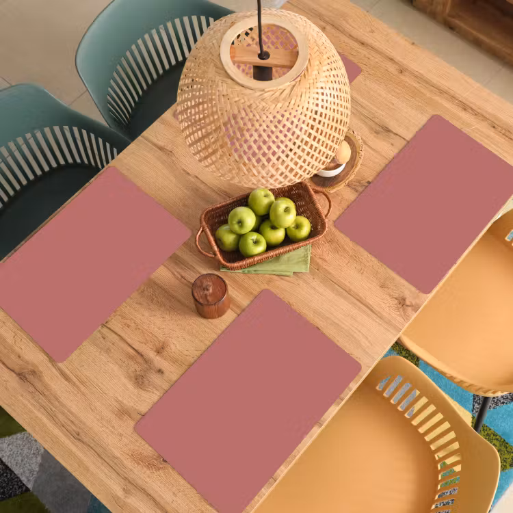 Placemat - 6 stuks - Ancient - Rose - Roze — 6