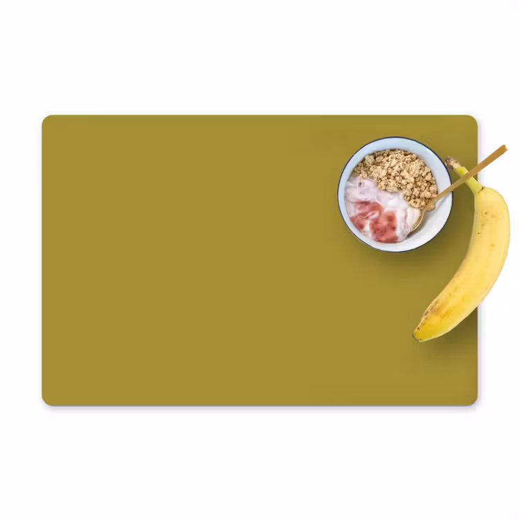 Placemat - 6 stuks - Antique - Moss - Groen — 1