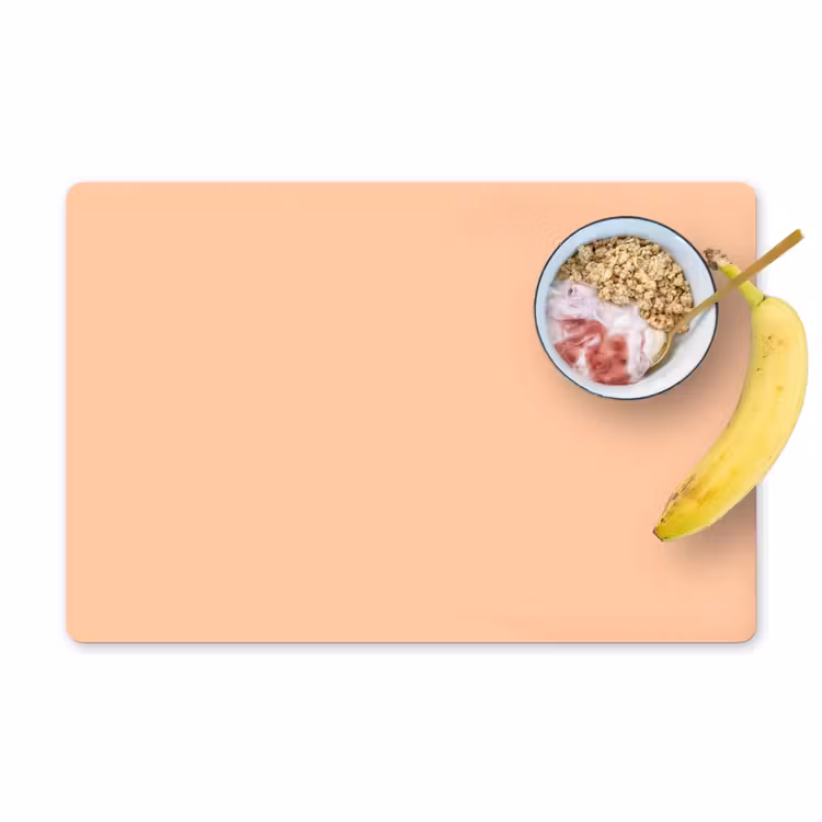 Placemat - 6 stuks - Apricot - Blush - Nude — 1