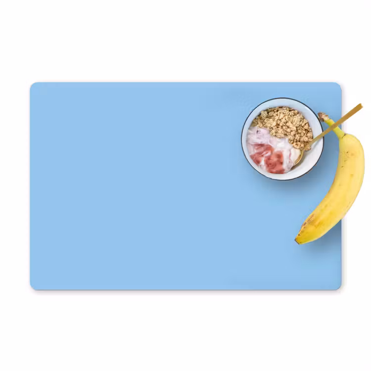 Placemat - 6 stuks - Baby - Blue - Blauw — 1