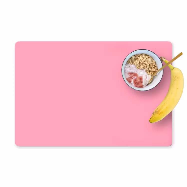 Placemat - 6 stuks - Bubblegum - Pink - Roze — 1