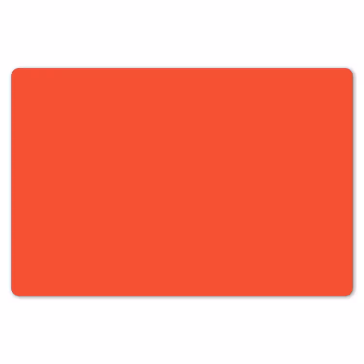 Placemat - 6 stuks - Burnt - Coral - Oranje — 7