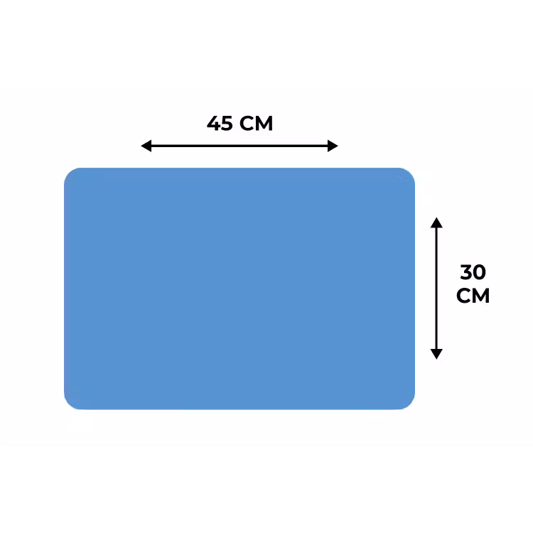 Placemat - 6 stuks - Cornflower - Blue - Blauw — 3