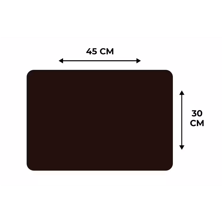 Placemat - 6 stuks - Deep - Obsidian - Bruin — 3