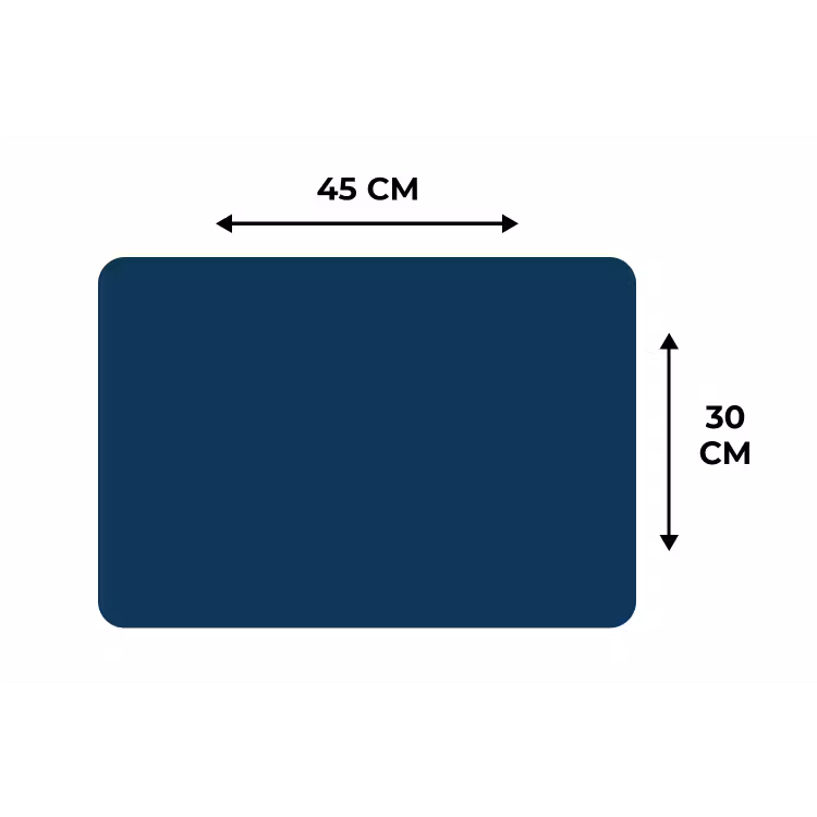 Placemat - 6 stuks - Deep - Ocean - Blauw — 3