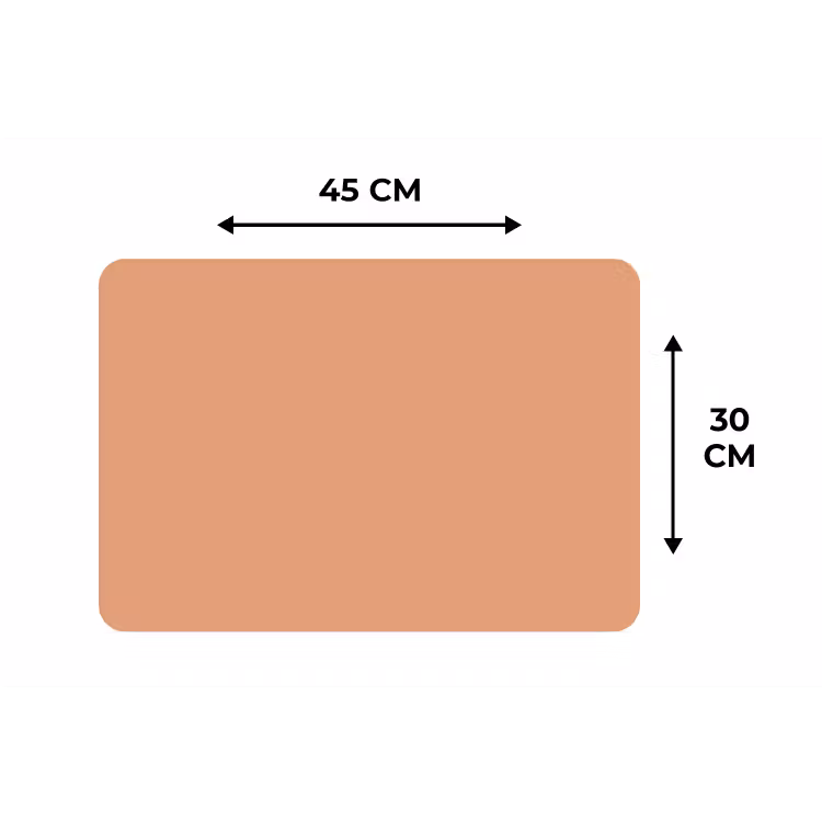 Placemat - 6 stuks - Desert - Coral - Koraal — 3